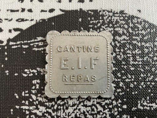 Jeton cantine f - jeton,