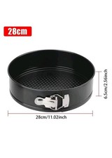 Moule de Cuisson en Acier au Carbone, Antiadhésif 28 cm