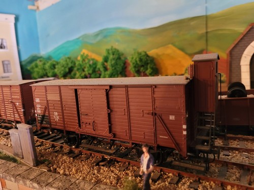 Wagon marchandises echelle - de,
