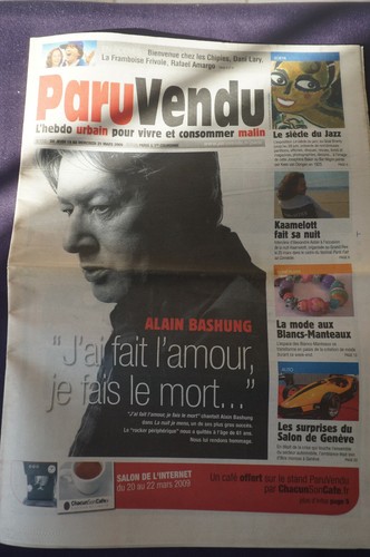 Alain bashung paru vendu - alain,
