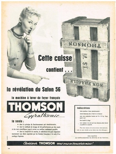 Advertising 1956 thomson - advertising,
