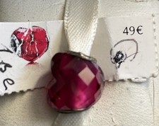 charm pandora Cœur Rouge et