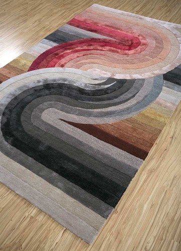 Tapis moderne laine - moderne,