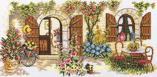 Kit neuf façade fleurie - kit,