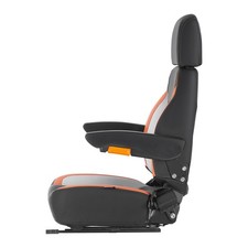 Siège de Chariot Élévateur Tracteur avec Ceinture de Sécurité Appui-tête