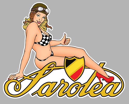Sarolea right pin - up, droite