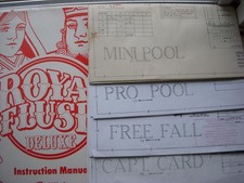 Gottlieb Pinball Manuals/Schematics/Lot