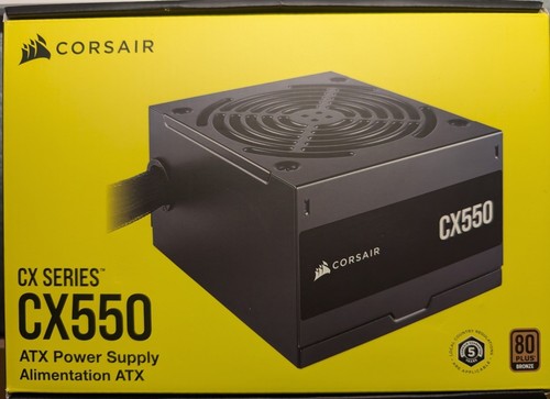 Corsair cx550 550w - corsair, bronze