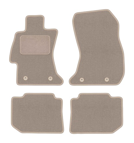 Tapis sol velours beige - sol, en
