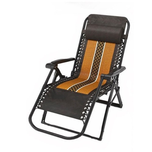 Chaise pliable 160x43cm - , tissu