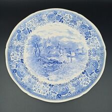 VILLEROY ET BOCH - LARGE ROUND EARTHENWARE DISH BURGENLAND model
