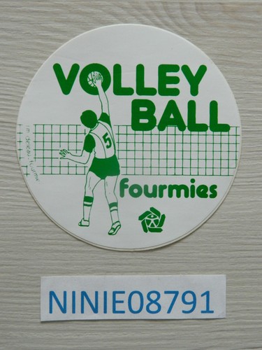 Autocollant volley ball - volley,
