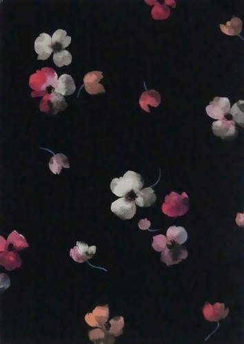 Gouache aquarelle fleurs - gouache,
