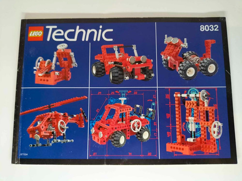 Notice lego technic 8032 multi - lego,