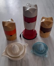Lot 5 Presse Fruit Agrumes Ancien plastique Vintage 1970 