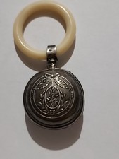 Antique Baby Rattle Collection Solid Silver Art Nouveau/Deco Crib Punch