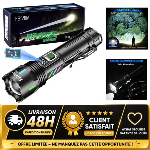 Lampe torche led - lampe,