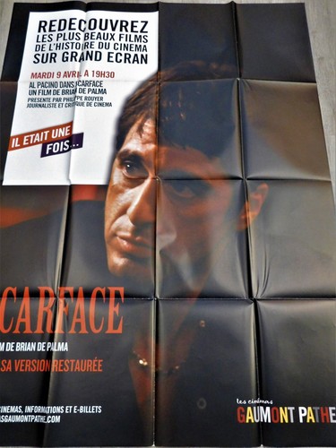 Scarface affiche poster - scarface,