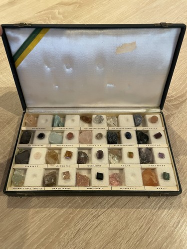Coffret pierres semi - coffret,