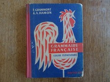 Scolaire ancien : GRAMMAIRE