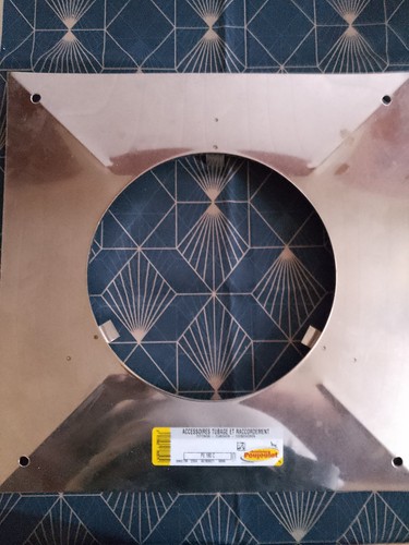 Plaque finition haute - finition, inox