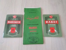 MAROC - 1  CARTE ROUTIERE + 2