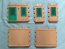 PLAYMOBIL LOT MUR / FENÊTRE /