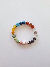 BRACELET EN PERLE DIAMETRE 8 LONGUEUR 16CM