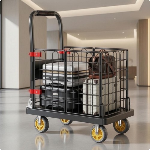 Chariot courses pliable - de,