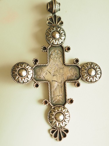 Croix ancien pendentif - ancien,