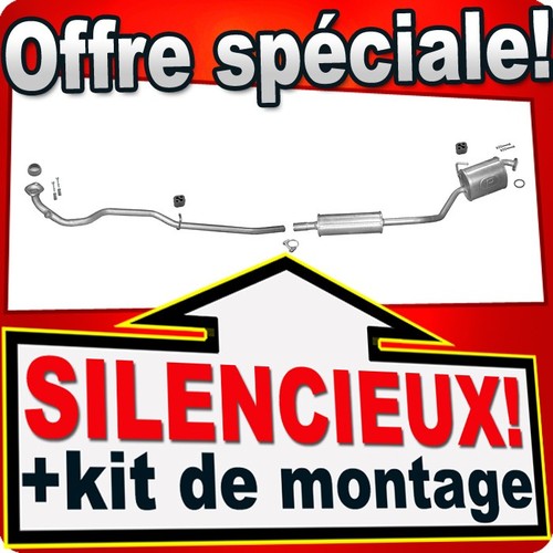 Silencieux intermédiaire pour - silencieux,