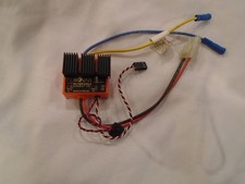 Vintage Novak 610-HRV Hyperfet ESC Reversible Brushed Speed control powers up