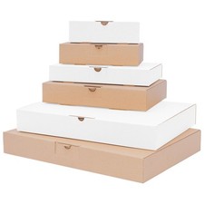 Maxibrief carton blanc marron