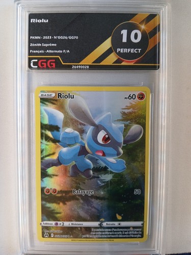 Carte pokemon français riolu - français,