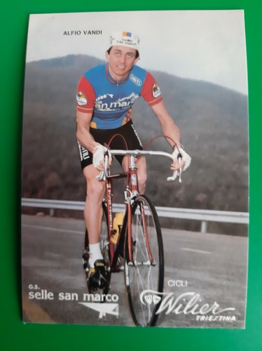 Cyclisme carte cycliste alfio - cyclisme,