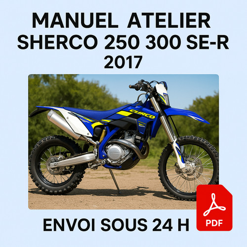 Manuel atelier sherco 250 300 - 250,