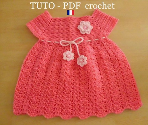 Pdf crochet robe bébé - -,