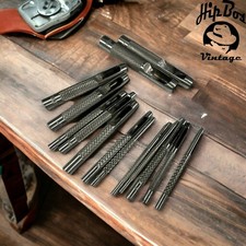 Jeu de 14 poinçons creux trou