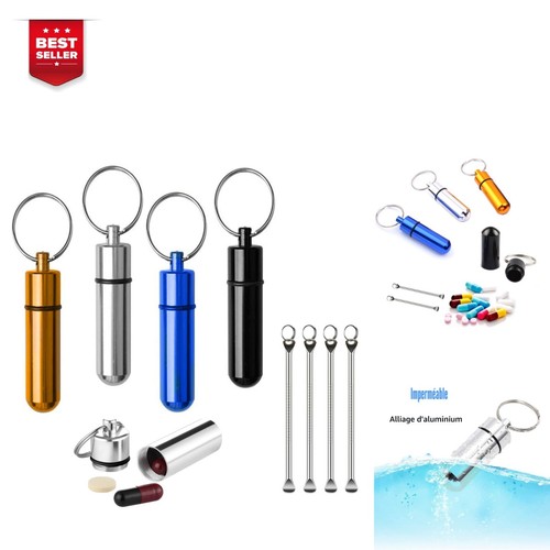 Boîte pilules aluminium 4 - à,