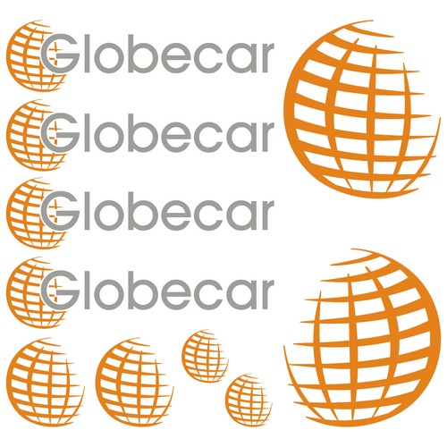 Globecar autocollant sticker