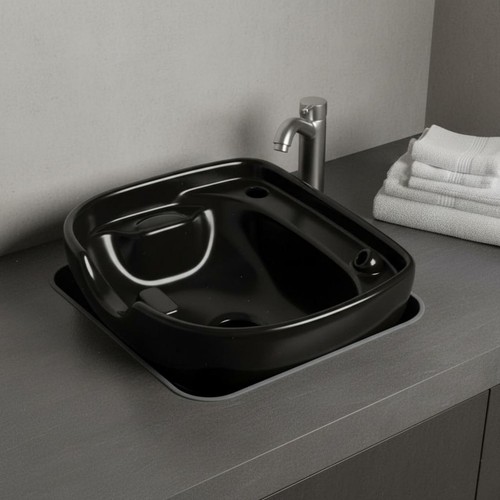 Lavabo coiffeur céramique - coiffeur,