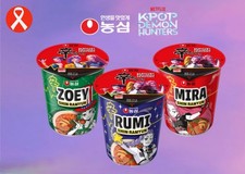 K-POP Demon Hunters Shin Ramyun Cup Noodles 65g × 6 Pack - Limited Version