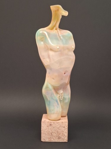 Vase corps humain verre - vase, nu