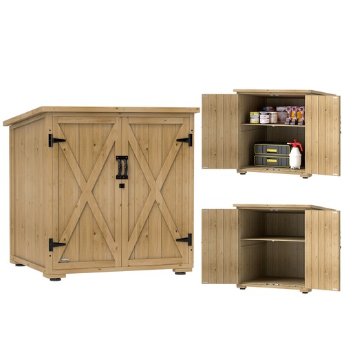 Outsunny armoire rangement - de,