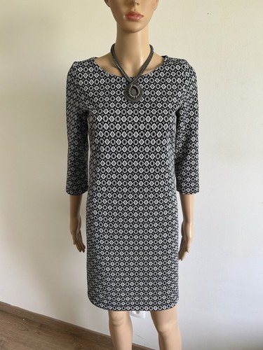 Robe noire blanche - robe, et