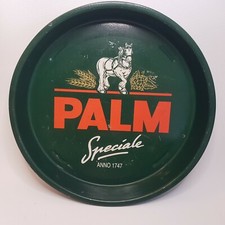 Palm Beer Special Advertising Metal Round Serving Tray