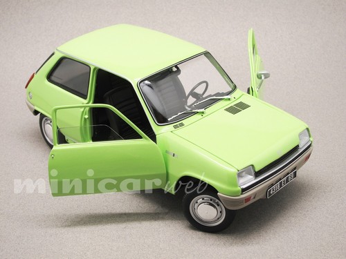 Renault verte voiture - 5, verte,