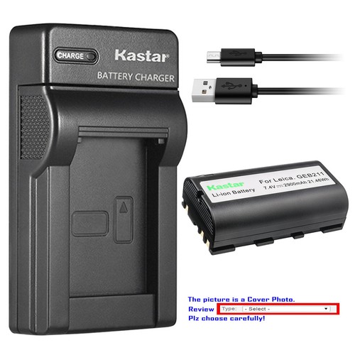 Kastar battery slim - slim, charger