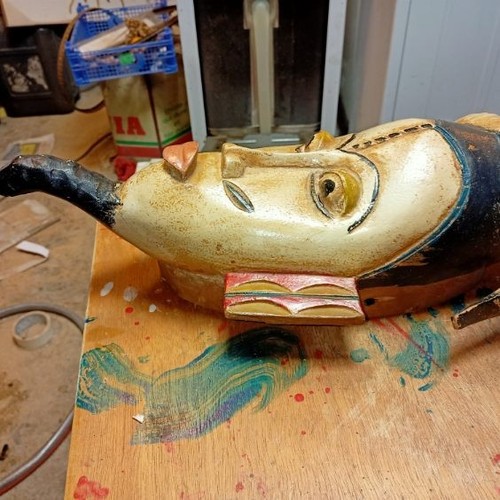 Masque africain bois - masque,