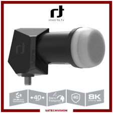 LNB Single Inverto Ultra 0,2 dB Gain 70 dB Tête 1 Sortie Full HD 3D UHD 4K & 8K